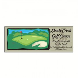 30 Mil Rectangle Magnetic Note Holder (1"x4") Custom Printed  30 Mil Rectangle Magnetic Note Holder (1"x4") Custom Printed