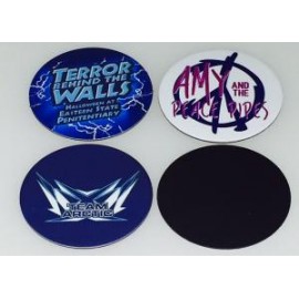 Logo Branded Aluminum Circle Magnet  Logo Branded Aluminum Circle Magnet
