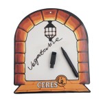 Logo Branded Customized Magnetic Writing Board w/Marker Pen and Eraser