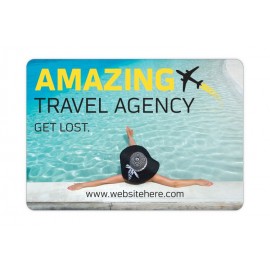 Custom Printed 20 Mil Coated Round Cornered Magnet  Custom Printed 20 Mil Coated Round Cornered Magnet