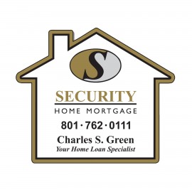 Custom Printed 30 Mil House Large Size Magnet (2 7/8"x3 3/8")  Custom Printed 30 Mil House Large Size Magnet (2 7/8"x3 3/8")