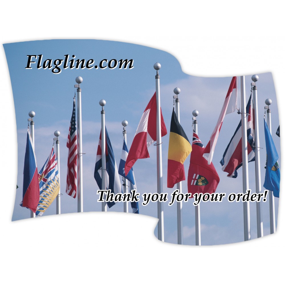 Custom Printed Full Color Magnet (4.117 x 5.534) Flag Custom Printed Full Color Magnet (4.117 x 5.534) Flag