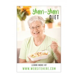 Logo Branded 25 Mil Square Cornered Laminated Rectangle Magnet  Logo Branded 25 Mil Square Cornered Laminated Rectangle Magnet