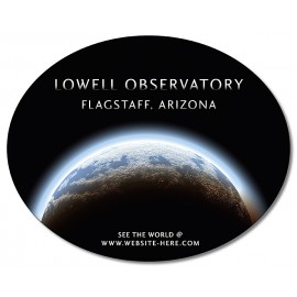 20 Mil Oval Shape Coated Magnet Custom Imprinted