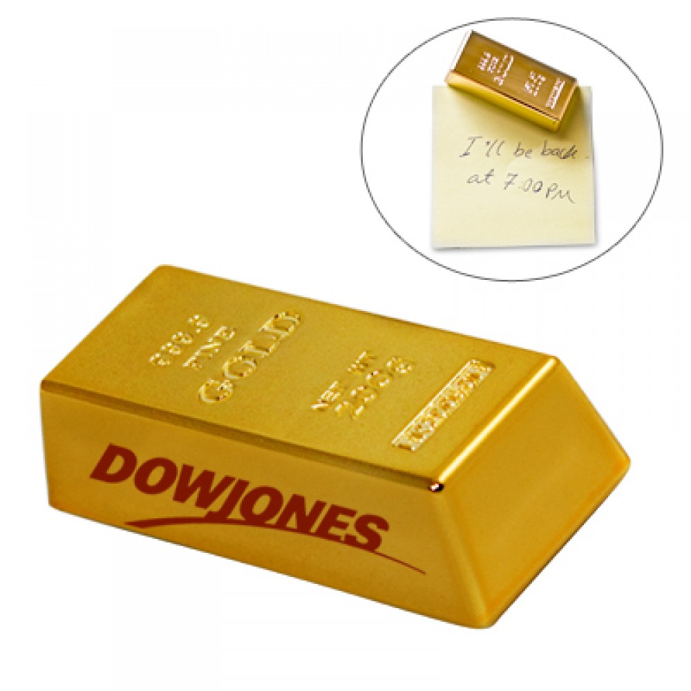Promotional Mini Gold Bar Magnet