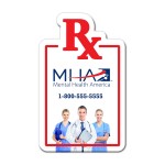 Custom Imprinted Full Color Magnets (RX Pad)