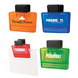 Custom Imprinted Nico Rectangle Memo Holder Magnet  Custom Imprinted Nico Rectangle Memo Holder Magnet