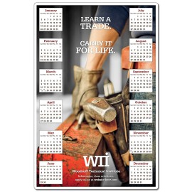 Promotional 25 Mil Laminated Round Corner Rectangle Magnet (6"x9")  Promotional 25 Mil Laminated Round Corner Rectangle Magnet (6"x9")