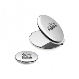 Logo Branded Foldable Stainless Steel Mirror