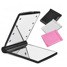 Promotional 8 LED Light Folding Make Up Mirror