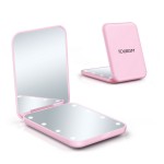 Logo Branded LED Compact Travel Makeup Mirror