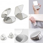 Foldable Stainless Steel Pocket Mirror Logo Branded