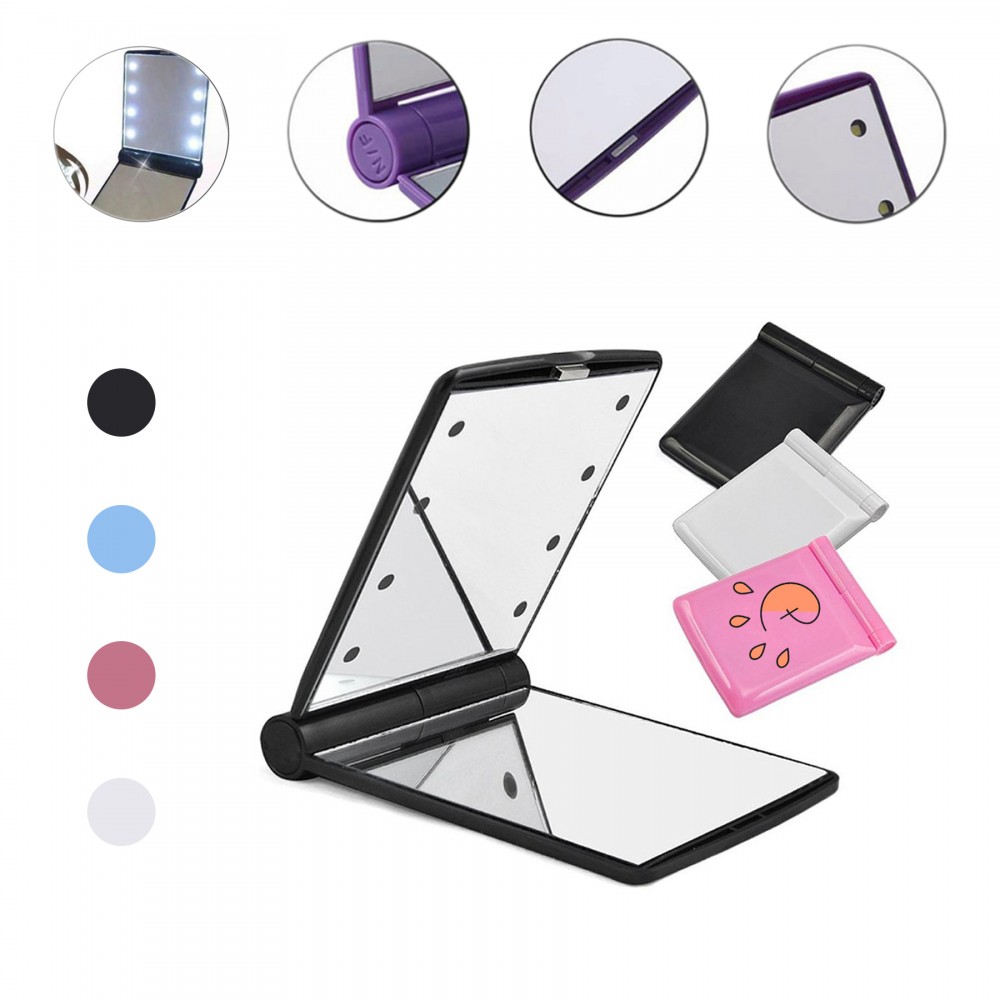 LED Lights Makeup Mirrors Custom Printed LED Lights Makeup Mirrors Custom Printed