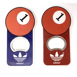 Jumbo Size Pool Ball Magnetic Bottle Opener Logo Branded  Jumbo Size Pool Ball Magnetic Bottle Opener Logo Branded