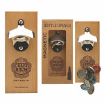 Magnetic Wall Mount Bottle Opener Logo Branded