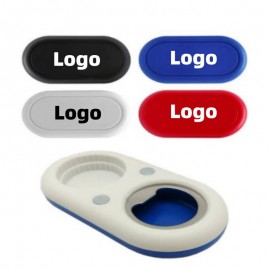 3 1/2" 2-in-1 Full Color Magnet Plastic Bottle Opener Logo Branded