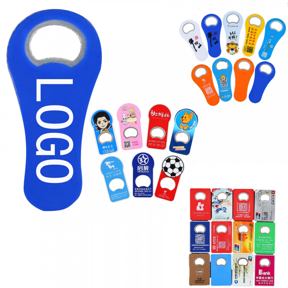Bottle Opener Refrigerator Sticker Custom Imprinted Bottle Opener Refrigerator Sticker Custom Imprinted