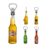 Promotional Beer Bottle Shape E-Liquid Wine Opener w/Magnetic