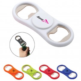 Promotional Dual Bottle Openers w/ Spinner  Promotional Dual Bottle Openers w/ Spinner