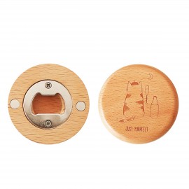 Magnetic Beer Bottle Opener Custom Imprinted