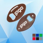 Football / Soccer Shaped Magnetic Bottle Opener Custom Printed