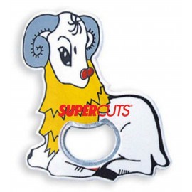 Goat Bottle Opener with Magnet Custom Printed  Goat Bottle Opener with Magnet Custom Printed