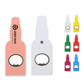 Custom Printed 2 in 1 Beer Bottle-Shaped Fridge Magnetic Bottle Opener  Custom Printed 2 in 1 Beer Bottle-Shaped Fridge Magnetic Bottle Opener