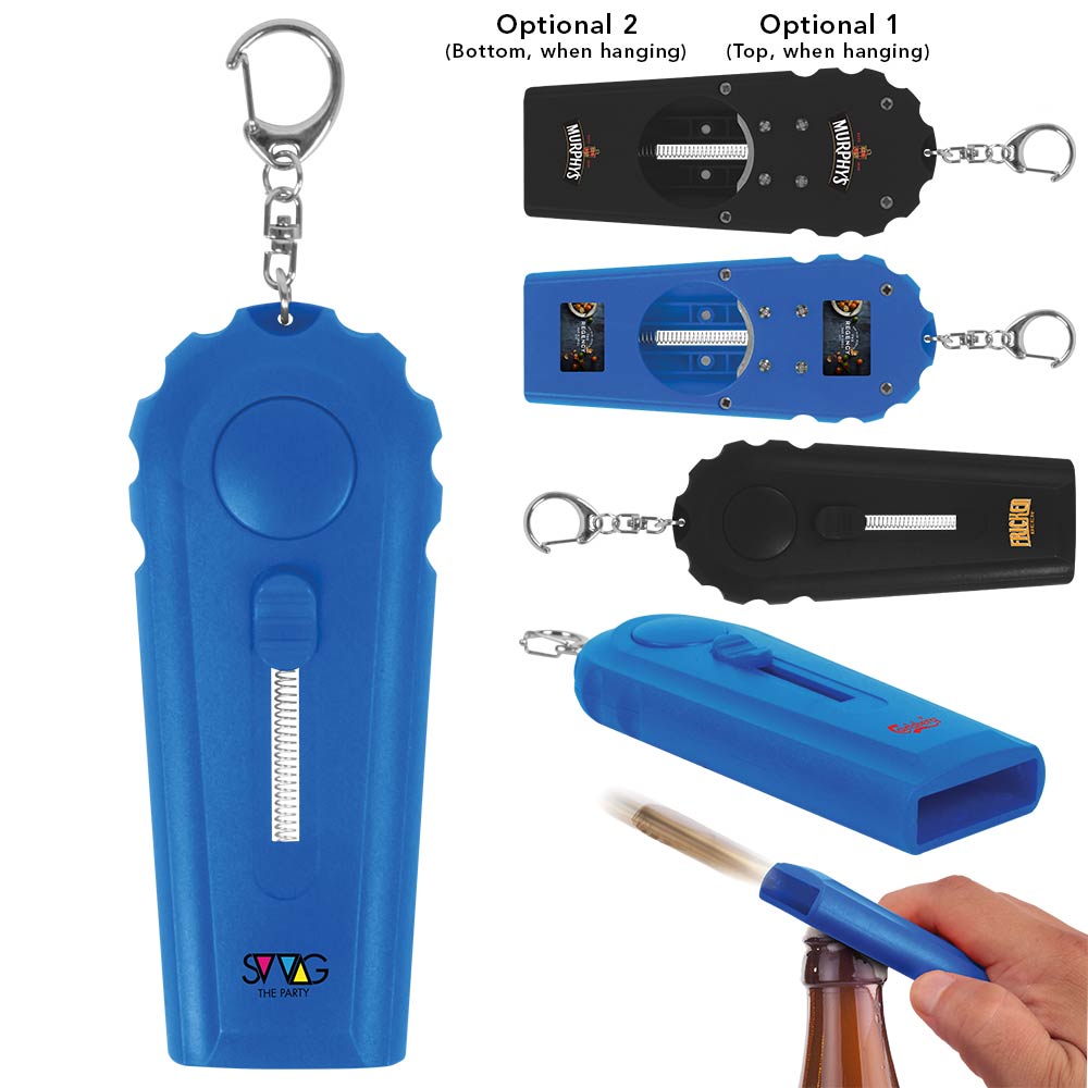 The Bottle Opener Cap Shooter (Direct Import- 8-10 Weeks Ocean) Custom Imprinted The Bottle Opener Cap Shooter (Direct Import- 8-10 Weeks Ocean) Custom Imprinted