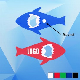 Shark Shape Magnetic Bottle Opener Custom Printed