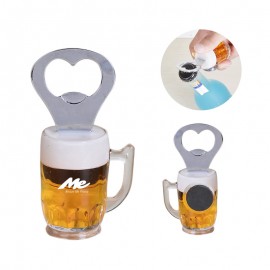 Magnetic Beer Glass Bottle Opener Custom Printed  Magnetic Beer Glass Bottle Opener Custom Printed