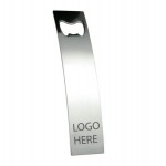 Custom Imprinted Arched Stainless Steel Bottle Opener