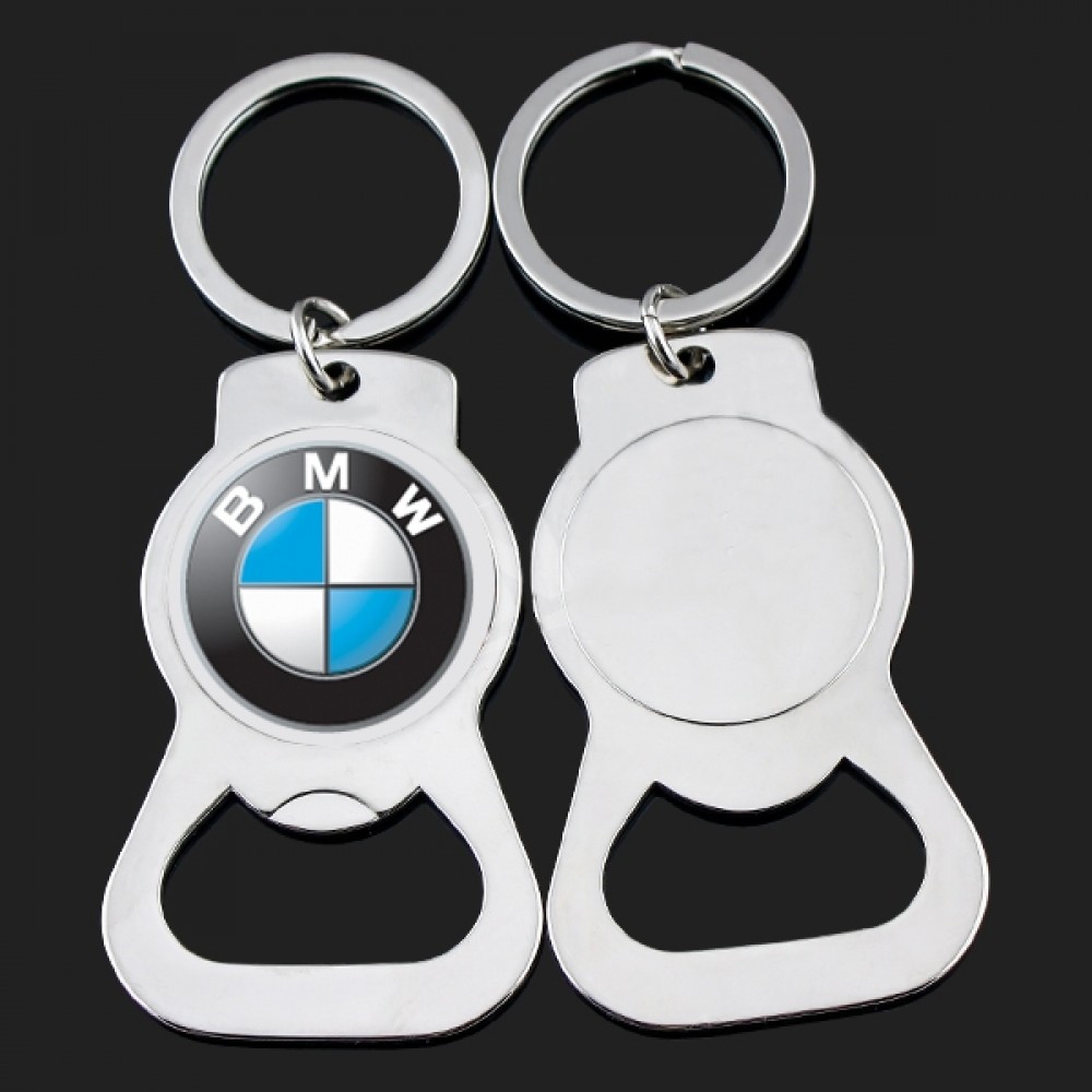 Picturesque Bottle Opener Keychain Custom Printed