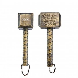 Logo Branded Beer Bottle Opener Hammer Of Thor Shaped