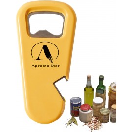 Custom Imprinted 3 in 1 Magnetic Beer Bottle Opener  Custom Imprinted 3 in 1 Magnetic Beer Bottle Opener