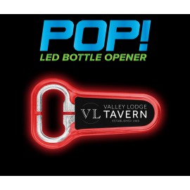 Logo Branded POP LED Bottle Opener