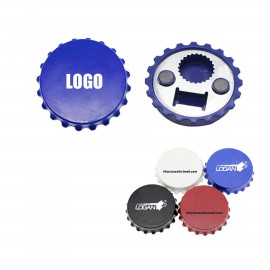 Custom Printed Beer Cap Shaped Magnetic Bottle Opener