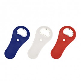 Logo Branded Plastic Magnetic Bottle Opener  Logo Branded Plastic Magnetic Bottle Opener