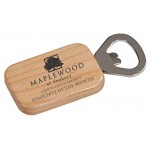 Wood Bottle Opener Custom Printed