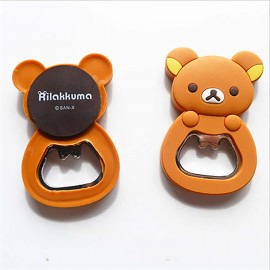 Custom Imprinted Cartoon Custom Bottle Opener Magnet  Custom Imprinted Cartoon Custom Bottle Opener Magnet