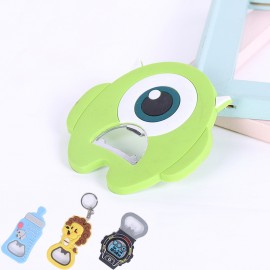 Promotional Custom PVC Shape Bottle Opener  Promotional Custom PVC Shape Bottle Opener