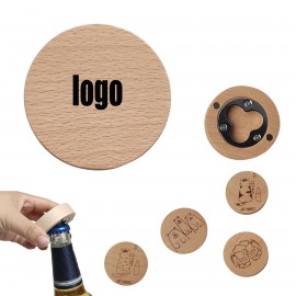 Magnetic Refrigerator Bottle Opener Custom Imprinted