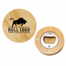 Wooden Fridge Magnet Beer Bottle Opener Custom Printed