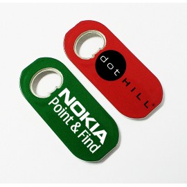 Oval / Surf Board Shape Magnetic Bottle Opener Custom Imprinted