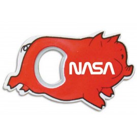 Custom Printed Pig Bottle Opener with Magnet