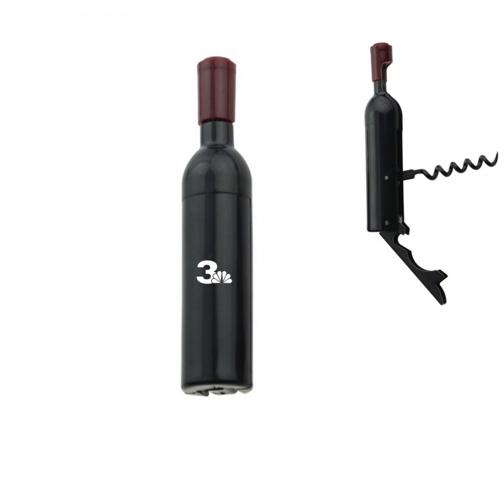 Wine Bottle Opener Logo Branded Wine Bottle Opener Logo Branded