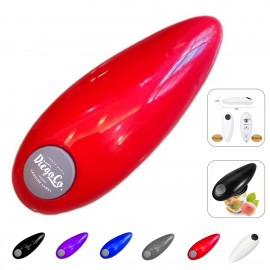 Custom Imprinted Fully Automatic Hands-Free Electric Can Opener with Side-Cutting System