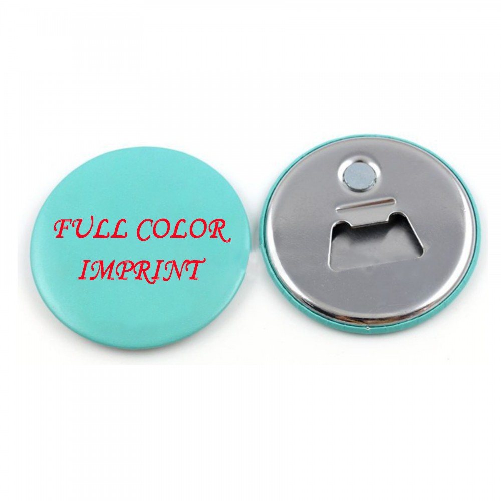 Promotional Round Tin Bottle Opener Fridge Magnet Promotional Round Tin Bottle Opener Fridge Magnet