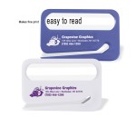 Wall Street Letter Opener/Magnifier Logo Branded