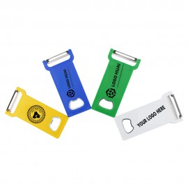 Logo Branded 3 in 1 Magnetic Fruit Peeler Bottle Opener