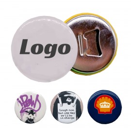 Custom Imprinted Round Magnetic Fridge Magnets Bottle Opener  Custom Imprinted Round Magnetic Fridge Magnets Bottle Opener